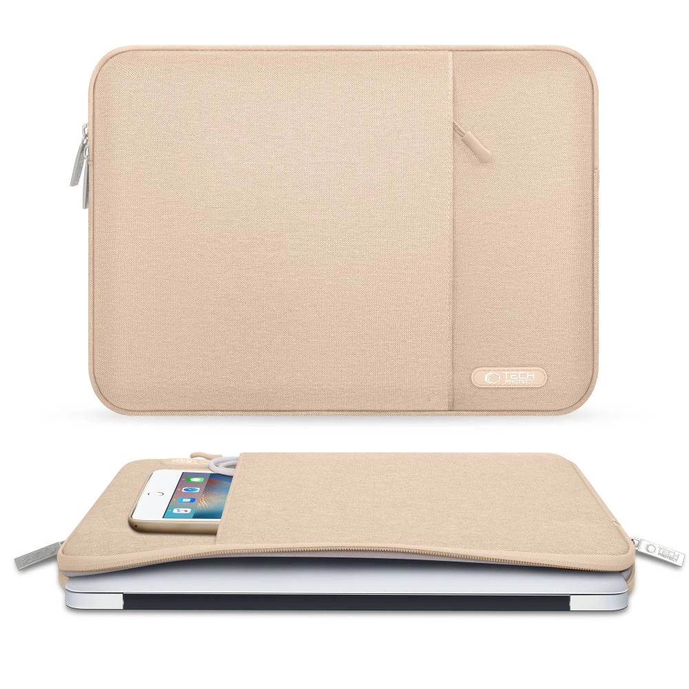 Tech-Protect Sleevy Laptop Case 15-16 - beige