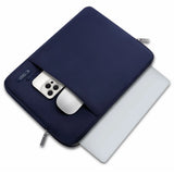 Tech-Protect Sleeve Laptop 13-14 Case - Navy Blue