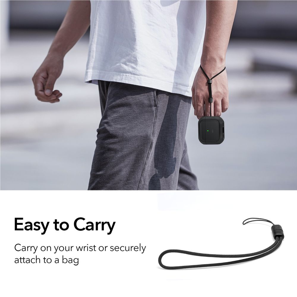 ESR Orbit Halolock MagSafe-hylster til Apple AirPods 4 - sort