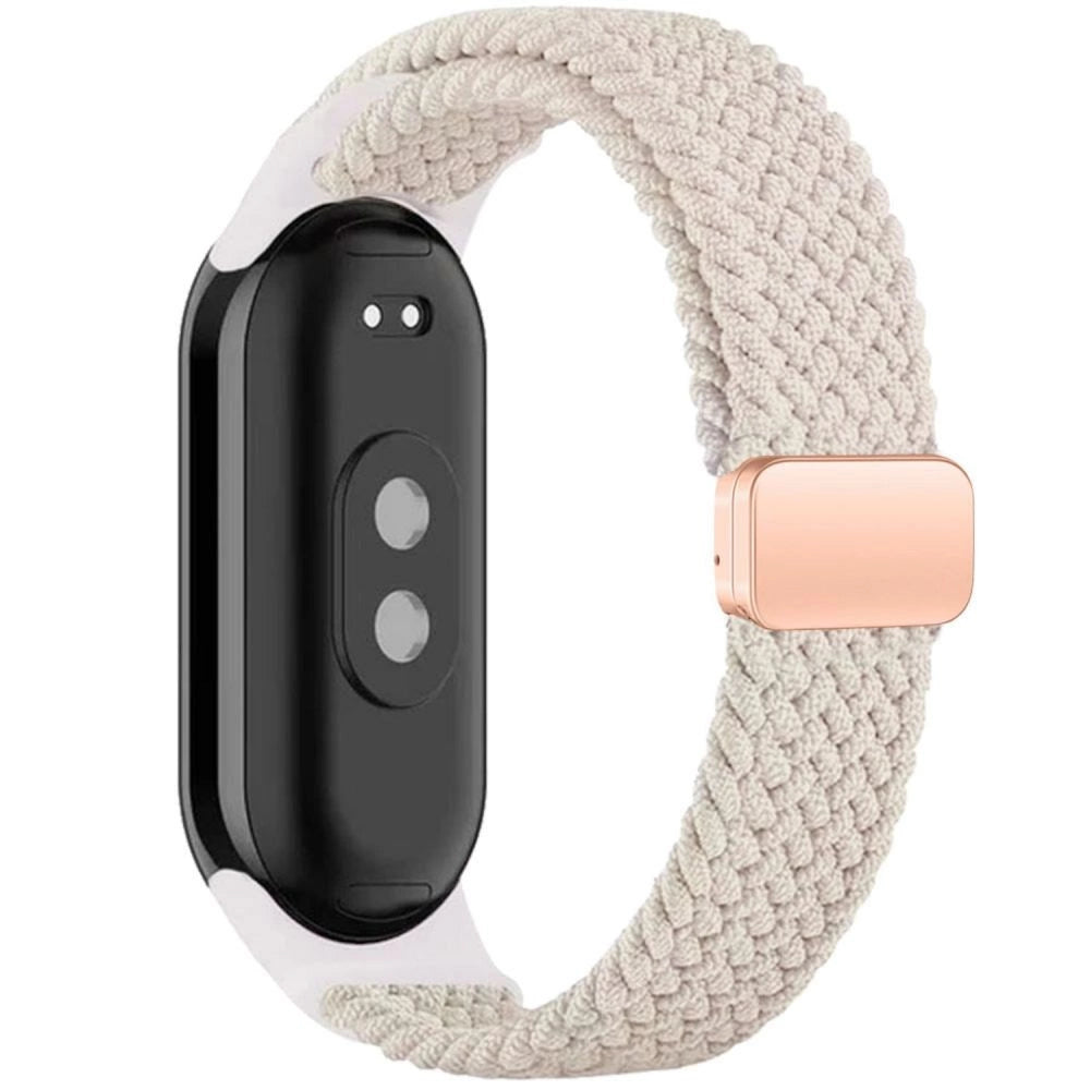 Tech-Protect NylonMag Strap til Xiaomi Smart Band 8 / 9 / NFC - Beige