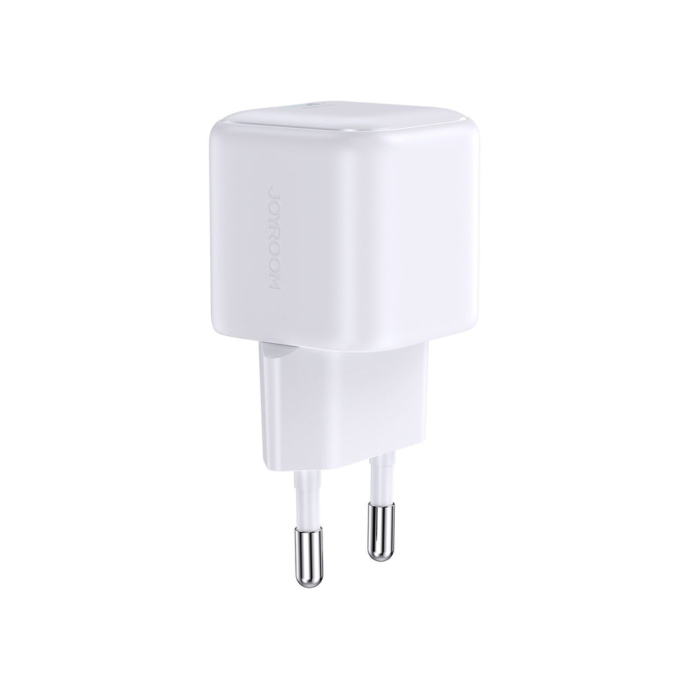 Joyroom JR-TCG15 Mini 30W GaN USB-C Wall Charger - hvid