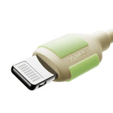 Joyroom S-A53 30W USB-C - Lightning Cable med fluorescerende tip 2m - Beige