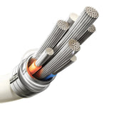 Joyroom S-A53 30W USB-C - Lightning Cable med fluorescerende tip 2m - Beige