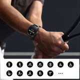 Joyroom Classic Series JR-FC2 Pro Smartwatch med funktionen til at besvare opkald - mørkgrå