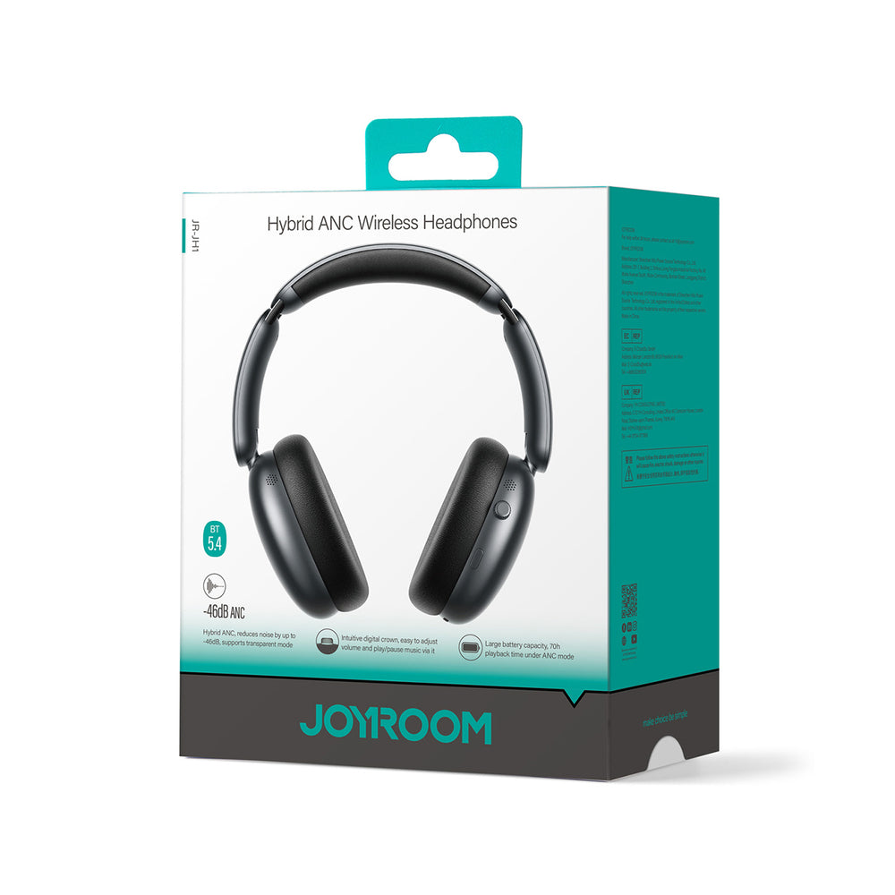 Joyroom J-Head serie JR-JH1 trådløse hovedtelefoner med ANC Bluetooth - sort
