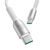 Joyroom S-A51 Cutting-Edge Series 60W USB-C - USB-C kabel 1,2 m - lysgrå
