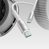 Joyroom S-A51 Cutting-Edge Series 60W USB-C - USB-C kabel 1,2 m - lysgrå