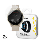Wozinsky Full Glue temperet glas til Garmin Venu 3S 41mm (2 st.)