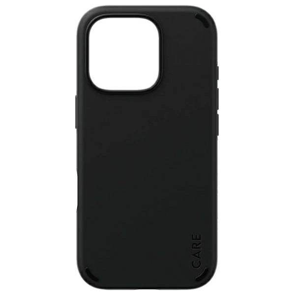CARE af PanzerGlass Feature Double Defense Case til iPhone 16 Pro - sort