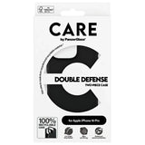 CARE af PanzerGlass Feature Double Defense Case til iPhone 16 Pro - sort