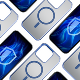 3mk Frosty MagCase Blue Case til Apple iPhone 15 Pro Max - Blå