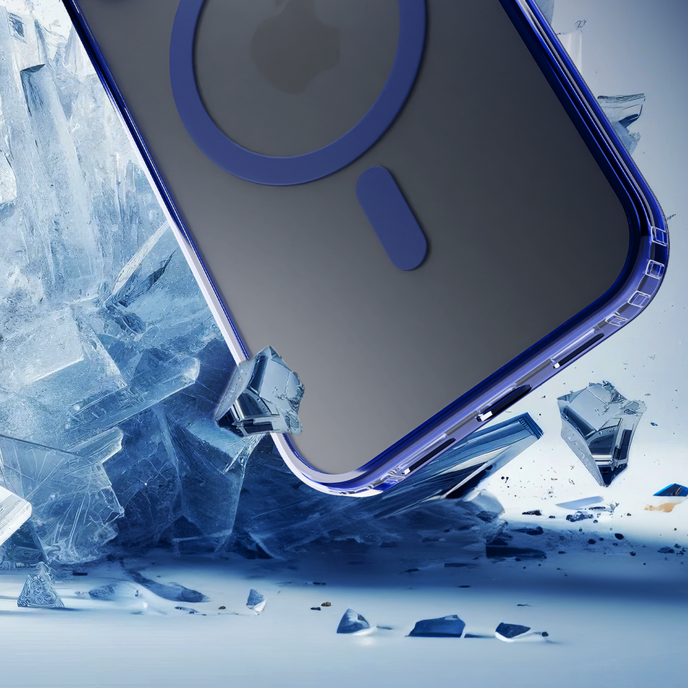 3mk Frosty MagCase Blue Case til Apple iPhone 15 Pro Max - Blå
