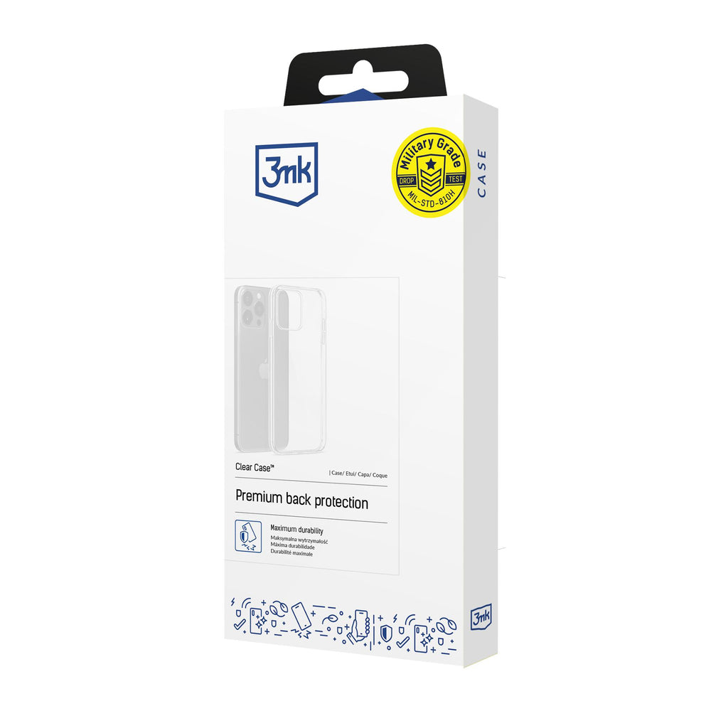 3mk Clear Case til Samsung Galaxy S25 Ultra - gennemsigtig