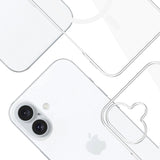 3mk Clear MagCase for Apple iPhone 16 - transparent
