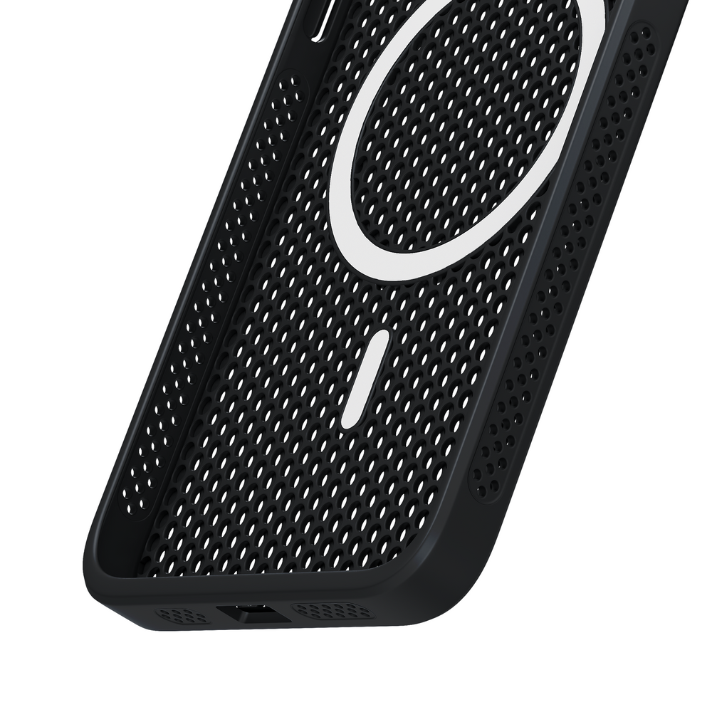 3mk COOLing MagCase Case til Apple iPhone 15 Pro - sort