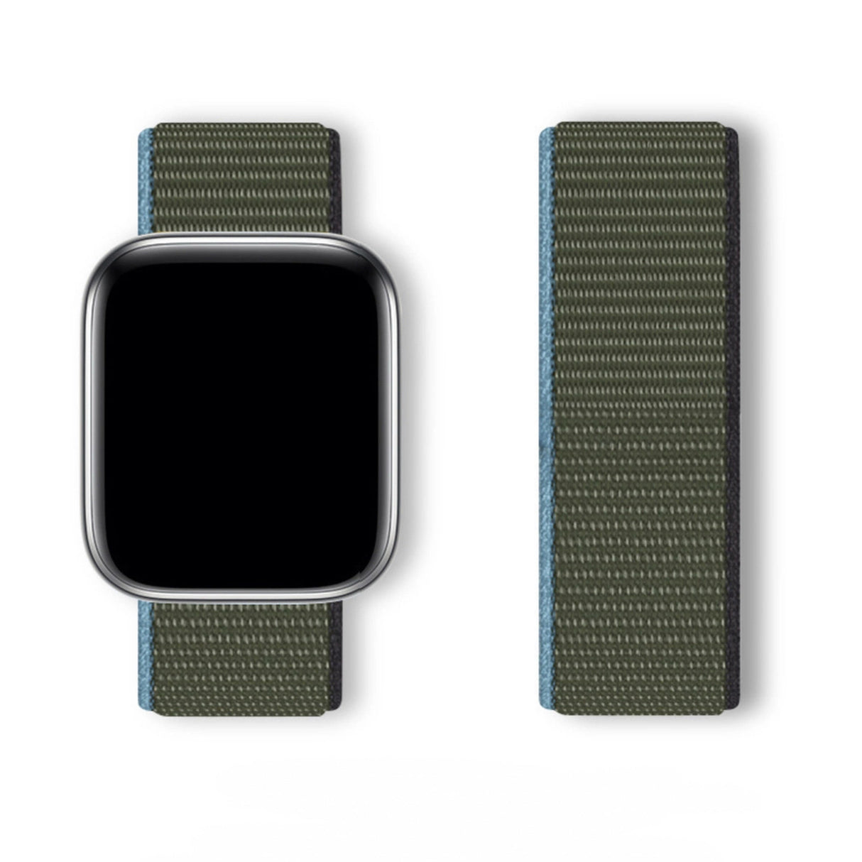 Sport Loop Strap til Apple Watch 38 / 40 / 41 mm - Grøn