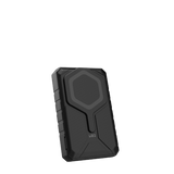 UAG Rugged 10K Powerbank - 10000 mAh med stativ, 10W trådløs opladning, MagSafe-kompatibel, kabel inkluderet - sort