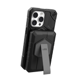 UAG Rugged 10K Powerbank - 10000 mAh med stativ, 10W trådløs opladning, MagSafe-kompatibel, kabel inkluderet - sort