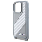 BMW M Edition Carbon Stripe & Strap iPhone 16 Pro Case - Grå