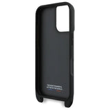 BMW M Edition Carbon Stripe & Strap iPhone 16 Case - Black