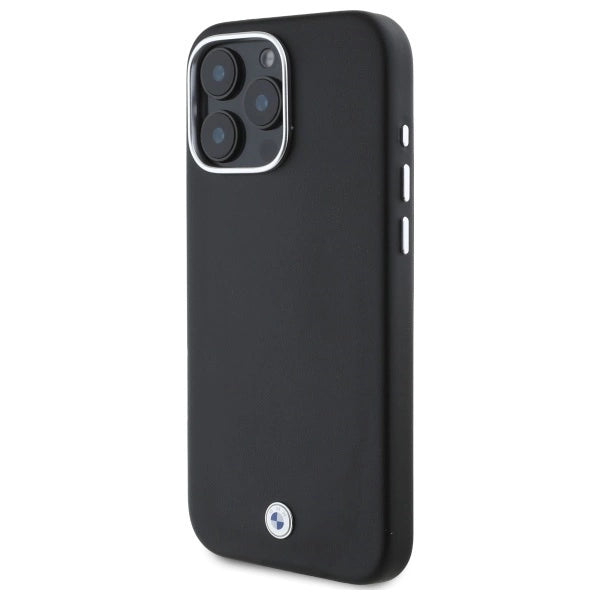 BMW Sign Full Wrapped Metal MagSafe iPhone 16 Pro Case - Black
