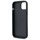 DKNY Quilted Stack Logo iPhone 15 Plus Case - Black
