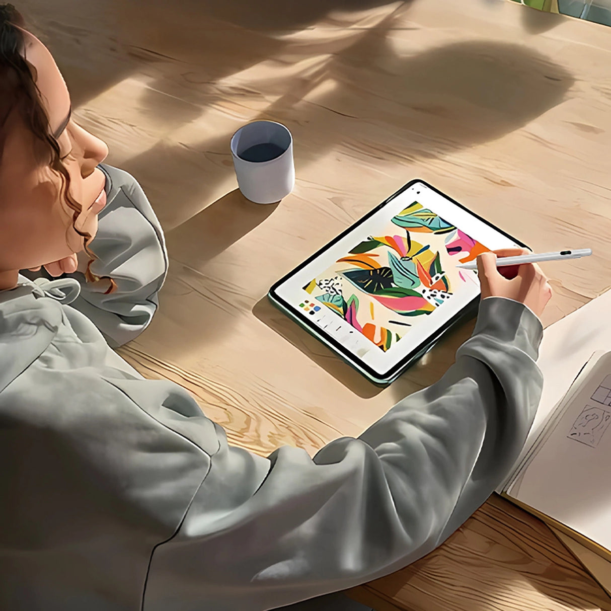 Wozinsky Stylus Universal Active Stylus (Android og iOS) - hvid