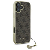Guess 4G Charms Collection iPhone 16 Plus-hylster - Brunt