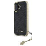 Guess 4G Charms Collection case for iPhone 16 Plus - black