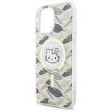Hello Kitty IML Golden Leaves MagSafe Case for iPhone 16 Pro Max - White