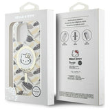 Hello Kitty IML Golden Leaves MagSafe Case for iPhone 16 Pro Max - White
