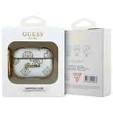 Guess GUAP2PG4GPH AirPods Pro 2 (2022/2023) cover hvid/hvid 4G Hook