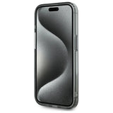Karl Lagerfeld KLHMP15LHLSCHK iPhone 15 Pro 6.1" black/black hardcase IML Metal Choupette Head MagSafe