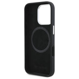 Mercedes MEHMP16L23SUVSK iPhone 16 Pro 6.3" black/black hardcase Silicone Vertical Tonal Stripes MagSafe