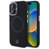 Mercedes MEHMP16S23SUTTK iPhone 16 6.1" sort/sort hardcase Silikon Tonal Logo MagSafe