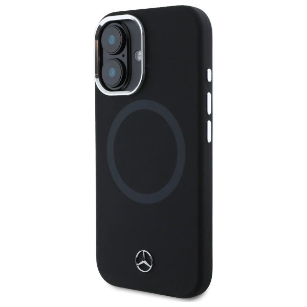 Mercedes MEHMP16S23SUTTK iPhone 16 6.1" sort/sort hardcase Silikon Tonal Logo MagSafe