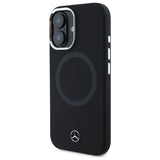 Mercedes MEHMP16S23SUTTK iPhone 16 6.1" sort/sort hardcase Silikon Tonal Logo MagSafe