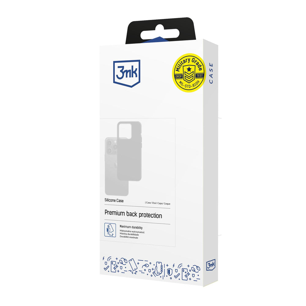 3mk Silicone Case til Samsung Galaxy A05s - sort