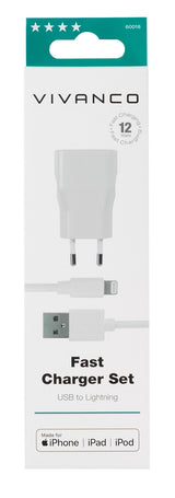 Vivanco TCVVLIGHTN24AW Smartphone, Tablet Hvid Vekselstrøm Indendørs