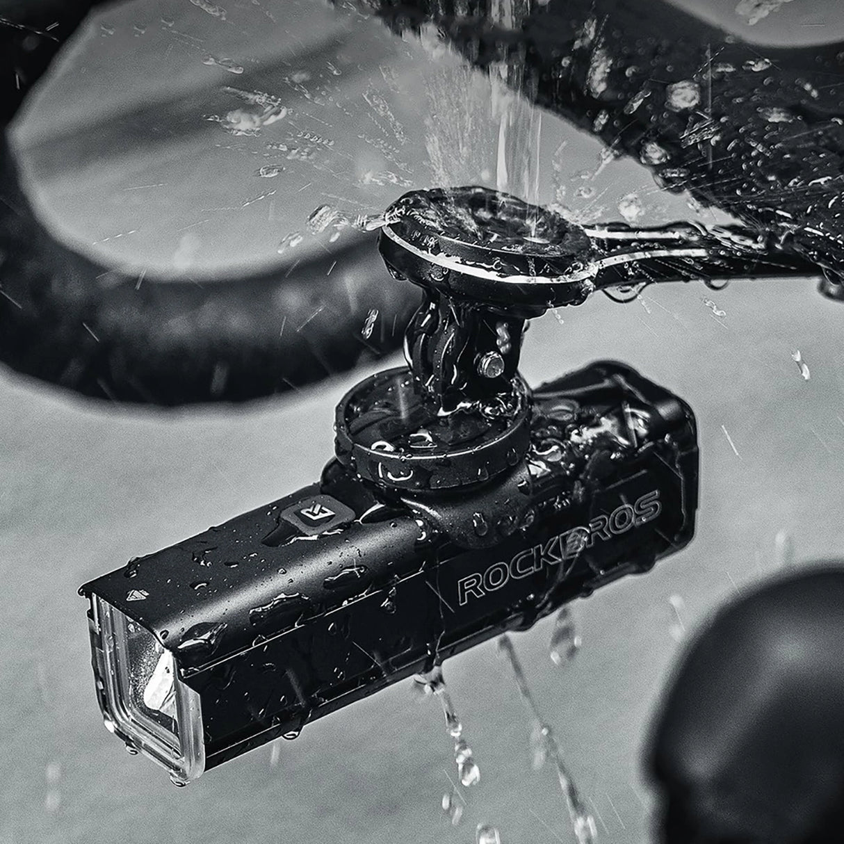 Rockbros Bike Mount til Garmin / GoPro - sort