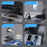 Dudao A29 65W GaN Wall Charger 2 x USB-C + 1 x USB-A - sort