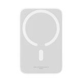 Baseus Magnetic Mini Air PPCXM06A 6000mAh 20W Power Bank med Simple Series USB-C-kabel - hvid