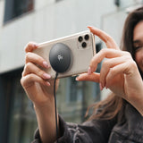 Wozinsky 15W trådløs Qi2 induktiv oplader - sort