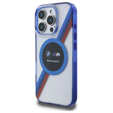 BMW BMHMP16X23HTPUT iPhone 16 Pro Max 6.9" transparent hardcase Motosport IML Circle MagSafe