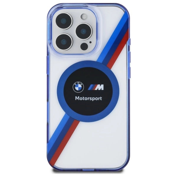 BMW BMHMP16X23HTPUT iPhone 16 Pro Max 6.9" transparent hardcase Motosport IML Circle MagSafe
