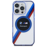 BMW BMHMP16X23HTPUT iPhone 16 Pro Max 6.9" transparent hardcase Motosport IML Circle MagSafe