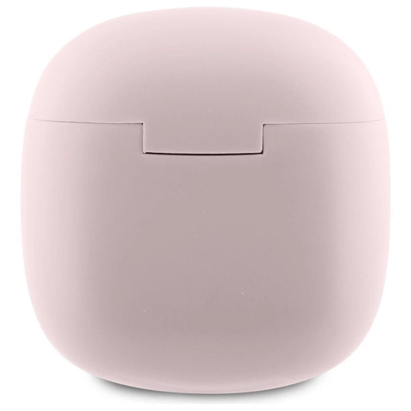 Guess Bluetooth-hovedtelefoner GUTWSJ14ESGP TWS + docking station pink/pink Printed Classic Logo