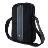 BMW BMTB8COMPVSKL Tablet Bag 8" Black Nylon Blue Stripe