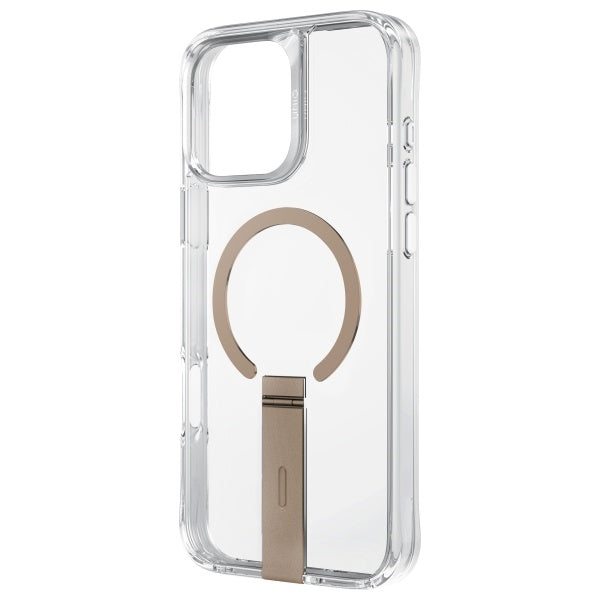 Uniq case Eleva med Vertica Stand iPhone 16 Pro 6.3" guld/taupe guld