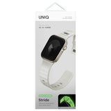 Uniq Stride SE Apple Watch rem 42/41/40mm FKM Gummi Strap lume